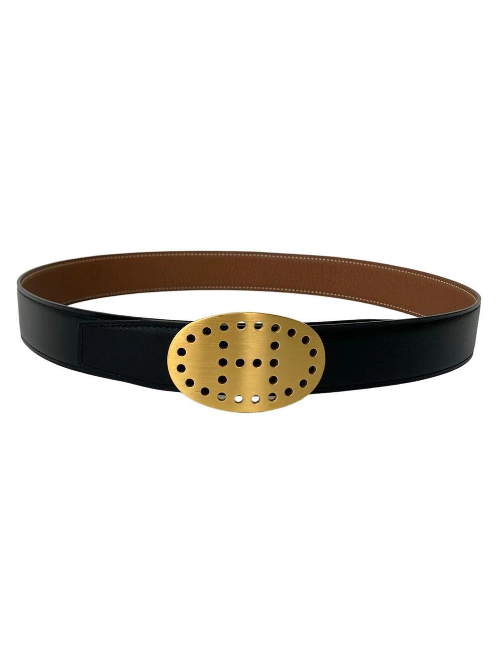 Hermes Evelyn/Evelyn Black Gold Box #358613H68B